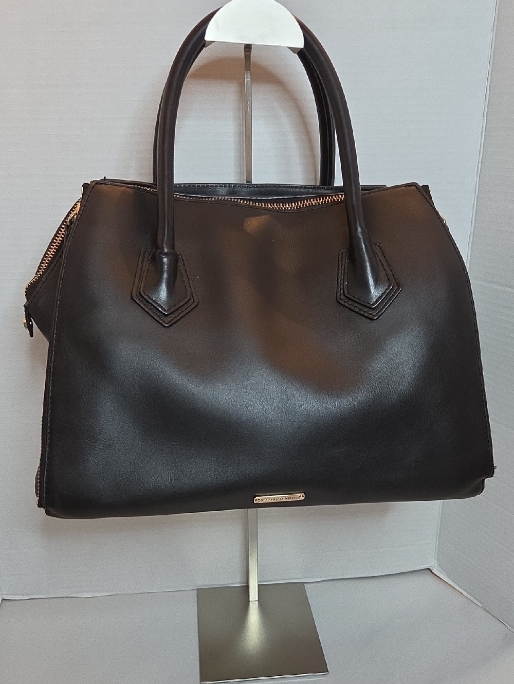 Rebecca Minkoff Black Leather Satchel